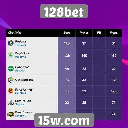 Comparação entre 128bet e concorrentes no mercado